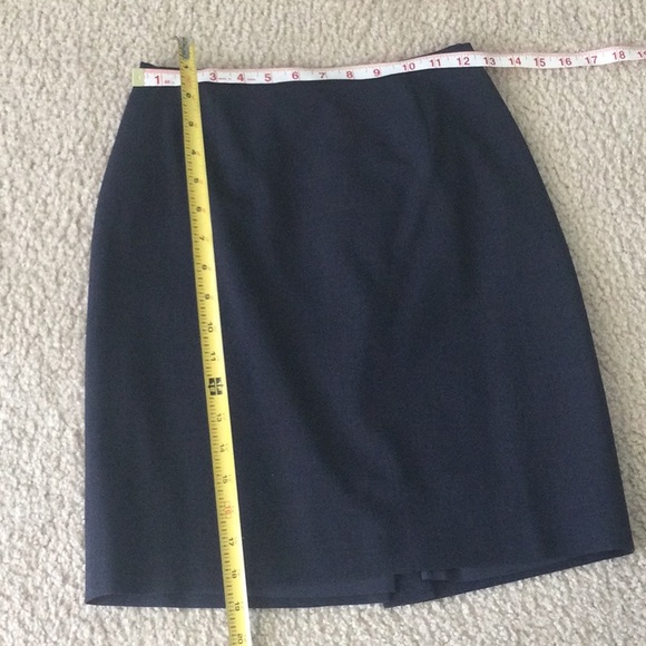 Ann Taylor Charcoal Gray Pencil Skirt - Picture 7 of 12